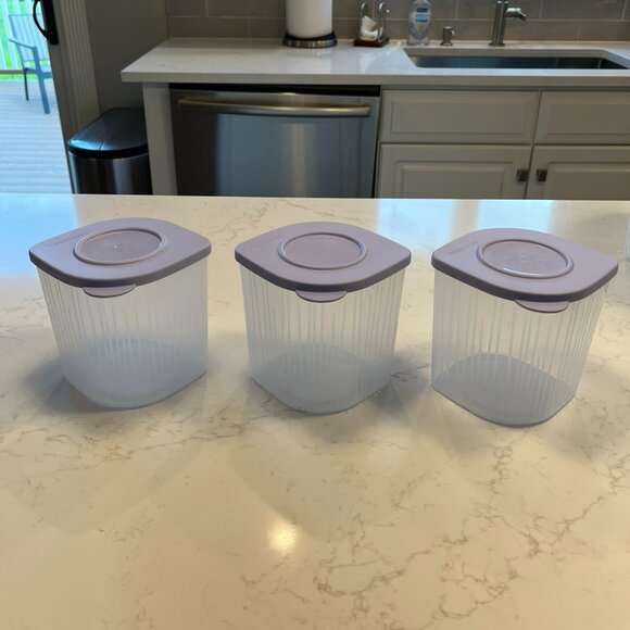 New Never Used Tupperware Fresh 'N Cool Containers Set - Picture 5 of 14